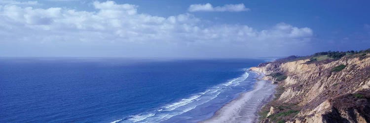 High Angle View Of A Coastline, Torrey Pines State Reserve, La Jolla, San Diego, California, USA by Panoramic Images wall art