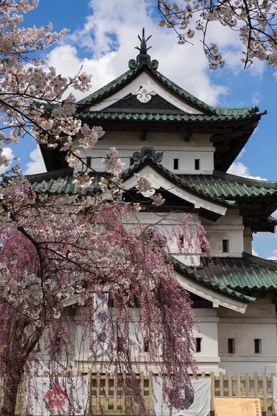 Japan: Hirosaki Castle, Hirosaki Park, Hirosaki, Aomori Prefecture, Japan by Panoramic Images