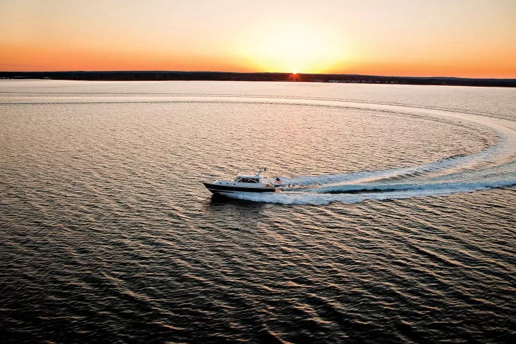 Hunt 52 Yacht At Sea, Newport, Rhode Island, USA I