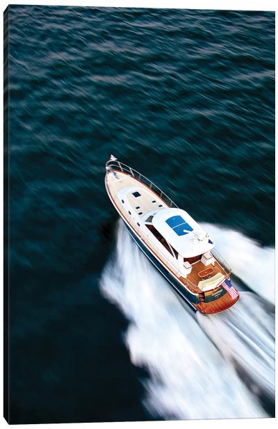 Hunt 52 Yacht At Sea, Newport, Rhode Island, USA II Canvas Art Print - Action Shot Photography