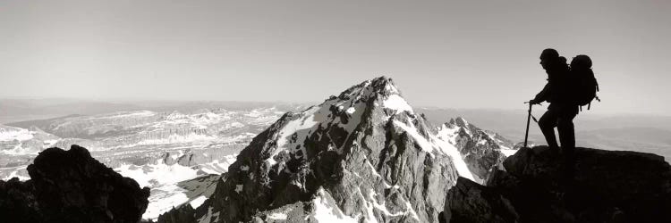 HikerGrand Teton Park, Wyoming, USA