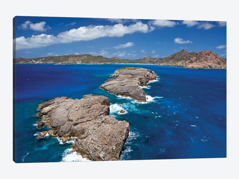 Islands At Saint Barthélemy, Caribbean Sea by Panoramic Images 1-piece Canvas Print
