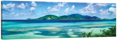 Islands In The Sea, Leinster Bay, U.S. Virgin Islands Canvas Art Print - Ocean Art