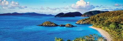 Islands In The Sea, Trunk Bay, Saint John, U.S. Virgin Islands by Panoramic Images canvas print