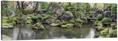 Koi Fish In A Pond At Hirosaki Park, Hirosaki, Aomori Prefecture, Japan Canvas Art Print - Moss Art
