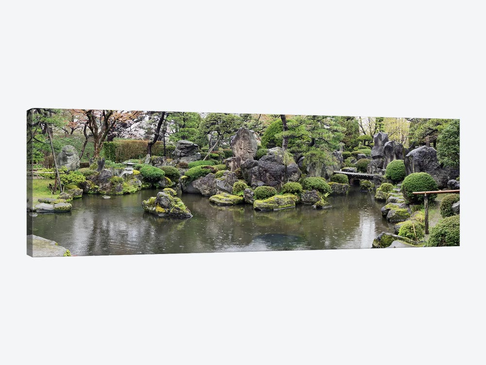Koi Fish In A Pond At Hirosaki Park, Hirosaki, Aomori Prefecture, Japan by Panoramic Images 1-piece Canvas Art Print