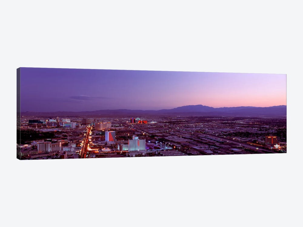USANevada, Las Vegas, sunset by Panoramic Images 1-piece Canvas Print