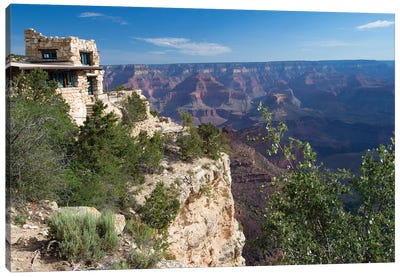 Lookout Tower, Grand Canyon, Grand Canyon National Park, Arizona, USA Canvas Art Print - Canyon Art