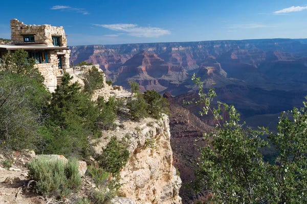 Grand Canyon National Park: Lookout Tower, Grand Canyon, Grand Canyon National Park, Arizona, USA by Panoramic Images