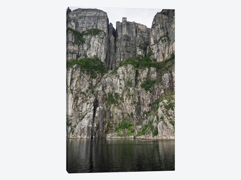 Low Angle View Of Cliff, Preikestolen, Hogsfjord, Forsand, Norway by Panoramic Images 1-piece Art Print