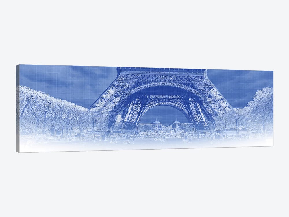 Low Section View Of Eiffel Tower, Paris, France by Panoramic Images 1-piece Canvas Wall Art