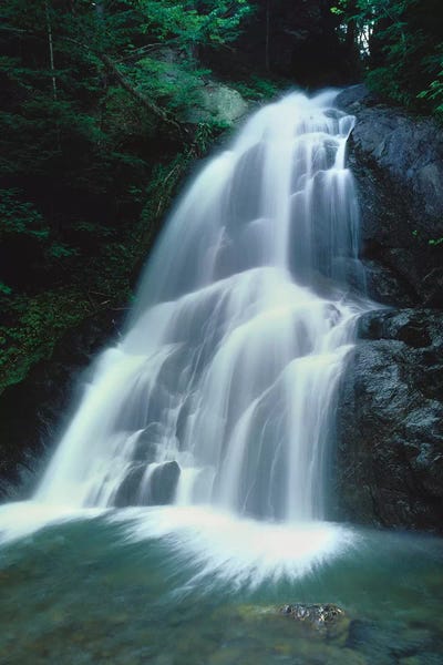 Vermont: Moss Glen Falls, Vermont Route 100, Granville Reservation State Park, Vermont, USA I by Panoramic Images