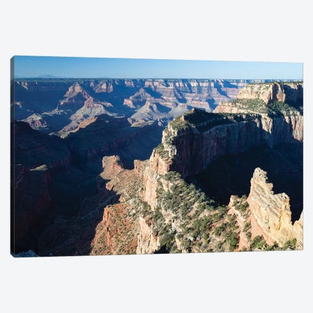 North And South Rims, Grand Canyon National Park, Arizona, USA II Canvas Print #PIM14754} by Panoramic Images Canvas Wall Art