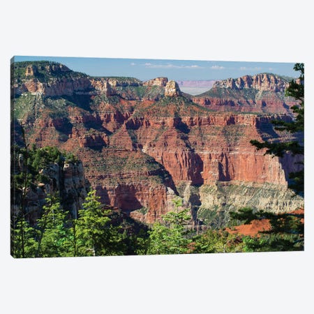 North And South Rims, Grand Canyon National Park, Arizona, USA III Canvas Print #PIM14755} by Panoramic Images Canvas Artwork