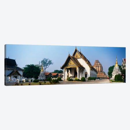 Wat Chedi Luang Chiang Mai Thailand Canvas Print #PIM1475} by Panoramic Images Canvas Art Print