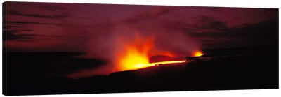 Kilauea Volcanoes National Park Hawaii HI USA Canvas Art Print - Volcano Art