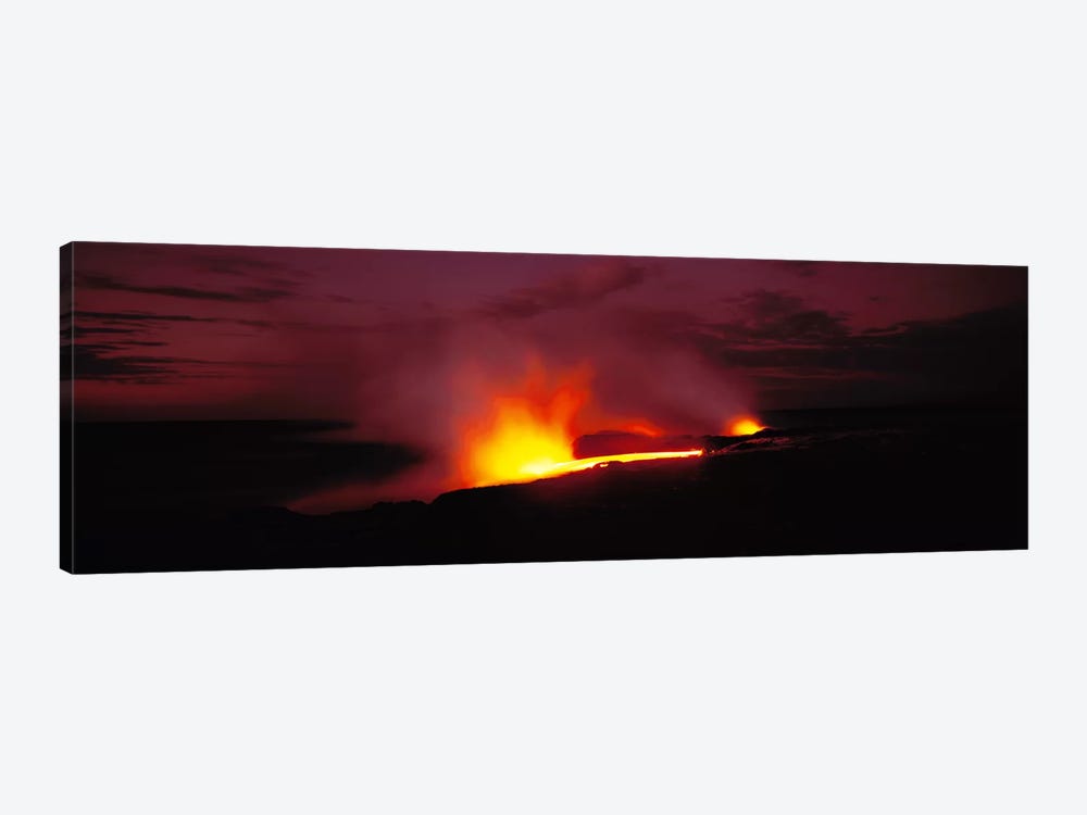 Kilauea Volcanoes National Park Hawaii HI USA by Panoramic Images 1-piece Canvas Art