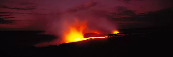Volcanoes: Kilauea Volcanoes National Park Hawaii HI USA by Panoramic Images