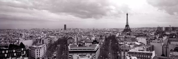 Paris Photography:  Eiffel Tower, Paris, France  by Panoramic Images
