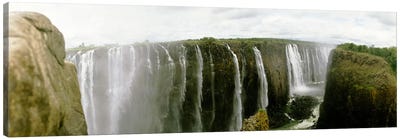 First Gorge, Victoria Falls (Mosi-oa-Tunya), Zambezi River, Africa Canvas Art Print - Zambia