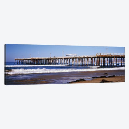 Pismo Pier, Pismo Beach, San Luis Obispo County, California, USA Canvas Print #PIM14795} by Panoramic Images Canvas Art