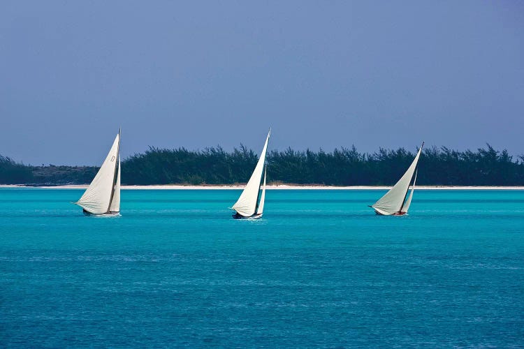 Racing Sloop At The Annual National Family Island Regatta, Georgetown, Great Exuma Island, Bahamas II