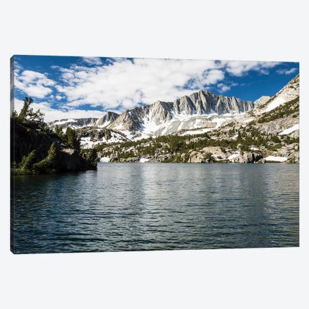 River With Mountain Range In The Background, Eastern Sierra, Sierra Nevada, California, USA III Canvas Print #PIM14834} by Panoramic Images Art Print