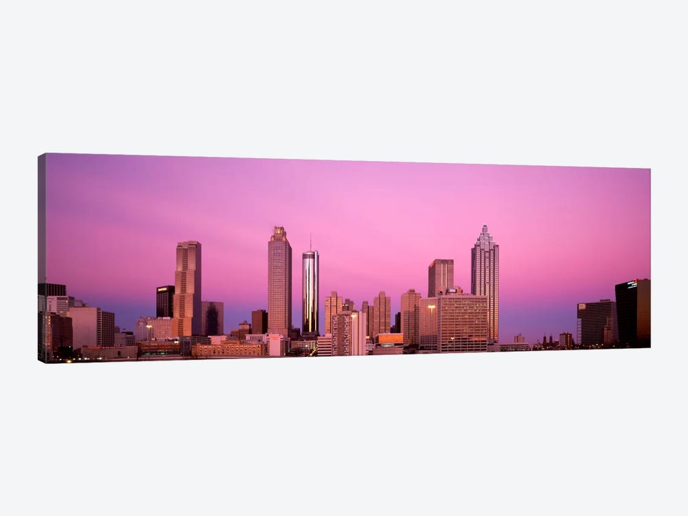 USAGeorgia, Atlanta, Panoramic view of the city at dawn by Panoramic Images 1-piece Canvas Print