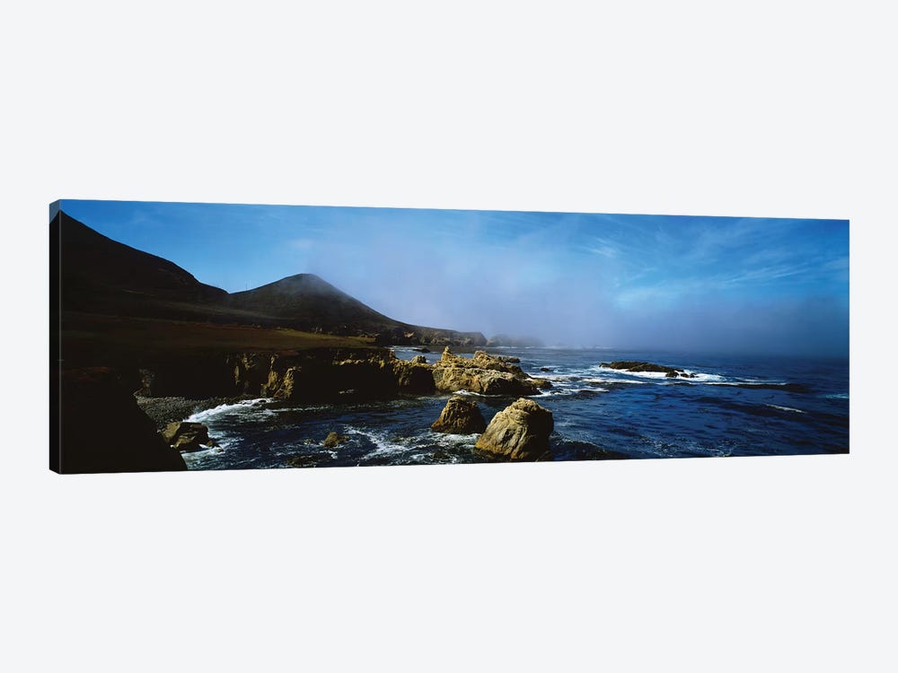 Rock Formations On The Coast, Big Sur, Garrapata State Beach, Monterey Coast, California, USA I by Panoramic Images 1-piece Canvas Wall Art