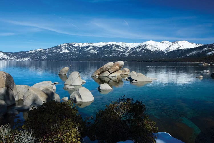 Rocks In A Lake, Lake Tahoe, California, USA IV