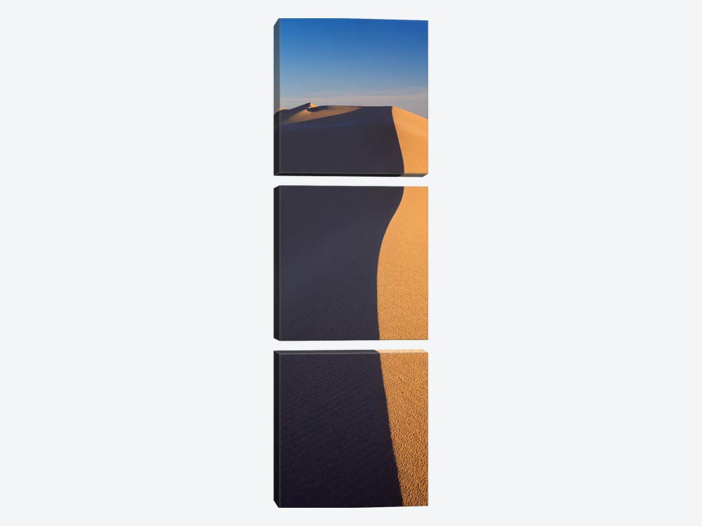 Sand Dunes In A Desert, Algodones Dunes, California, USA by Panoramic Images 3-piece Canvas Wall Art