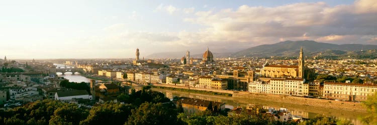 The Duomo & Arno River Florence Italy