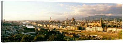 The Duomo & Arno River Florence Italy Canvas Art Print - Florence