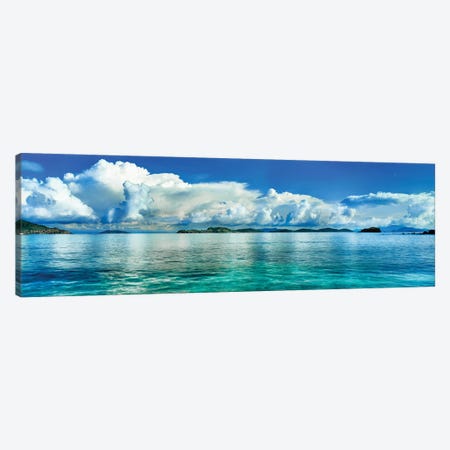 Sapphire Beach, St. Thomas, U.S. Virgin Islands Canvas Print #PIM14881} by Panoramic Images Art Print