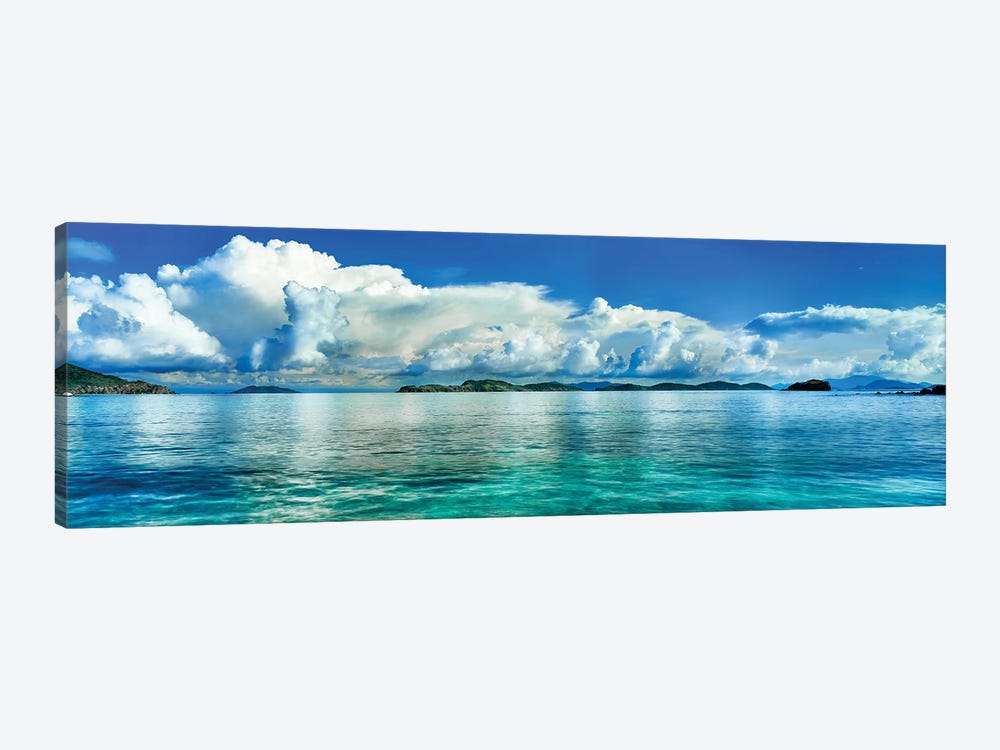 Sapphire Beach, St. Thomas, U.S. Virgin Islands by Panoramic Images 1-piece Canvas Art