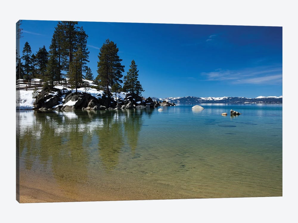 Scenic View Of Lake Tahoe, California, USA by Panoramic Images 1-piece Canvas Art Print