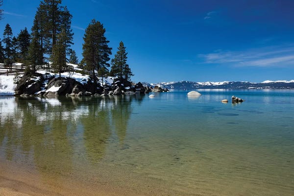 Nevada: Scenic View Of Lake Tahoe, California, USA by Panoramic Images