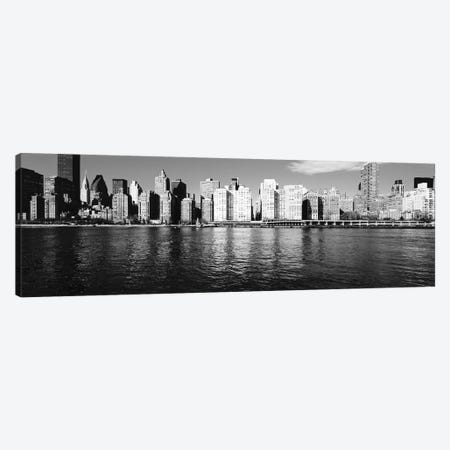 Skyscrapers At The Waterfront, East River, Manhattan, New York City, USA I Canvas Print #PIM14922} by Panoramic Images Canvas Wall Art