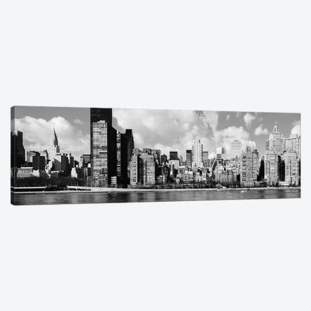 Skyscrapers At The Waterfront, East River, Manhattan, New York City, USA II Canvas Print #PIM14923} by Panoramic Images Canvas Artwork
