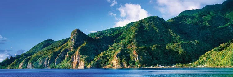 Soufriere, Saint Lucia, South West Coast, Dominica, Caribbean by Panoramic Images wall art