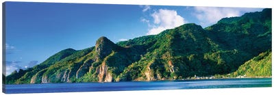 Soufriere, Saint Lucia, South West Coast, Dominica, Caribbean Canvas Art Print - Saint Lucia