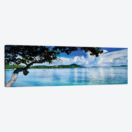 St. Johns Bay, Cabes Point, Sapphire Beach, St. Thomas, U.S. Virgin Islands, USA Canvas Print #PIM14930} by Panoramic Images Canvas Art Print