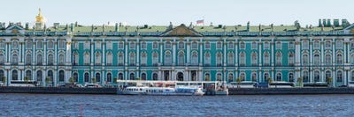 State Hermitage Museum Viewed From Neva River, St. Petersburg, Russia by Panoramic Images multi panel art