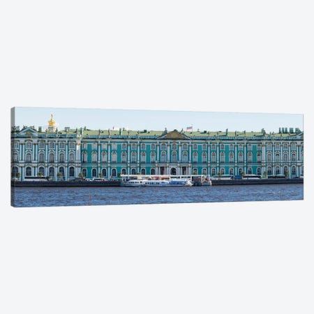 State Hermitage Museum Viewed From Neva River, St. Petersburg, Russia Canvas Print #PIM14934} by Panoramic Images Canvas Artwork
