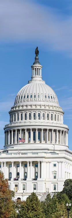 Street View Of Capitol Building, Washington D.C., USA I