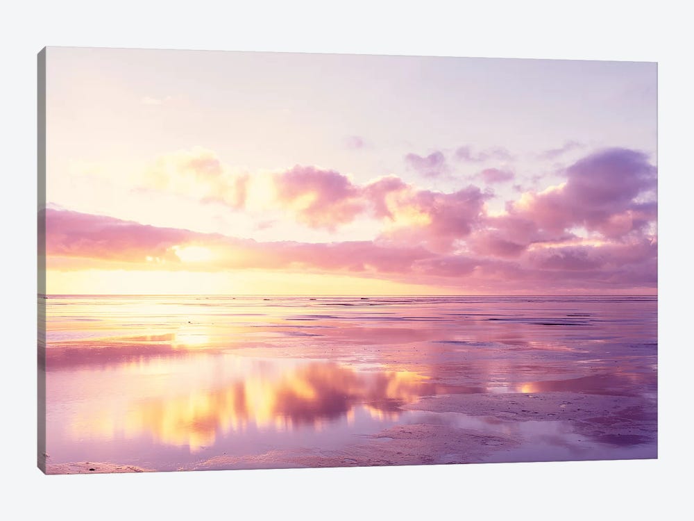 Sunrise On Beach, North Sea, Germany by Panoramic Images 1-piece Canvas Art Print
