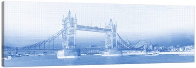 Tower Bridge On Thames River, London, England Canvas Art Print - Tower Bridge