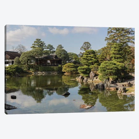 Traditional Garden In Katsura Imperial Villa, Kyoti Prefecture, Japan Canvas Print #PIM14963} by Panoramic Images Canvas Art