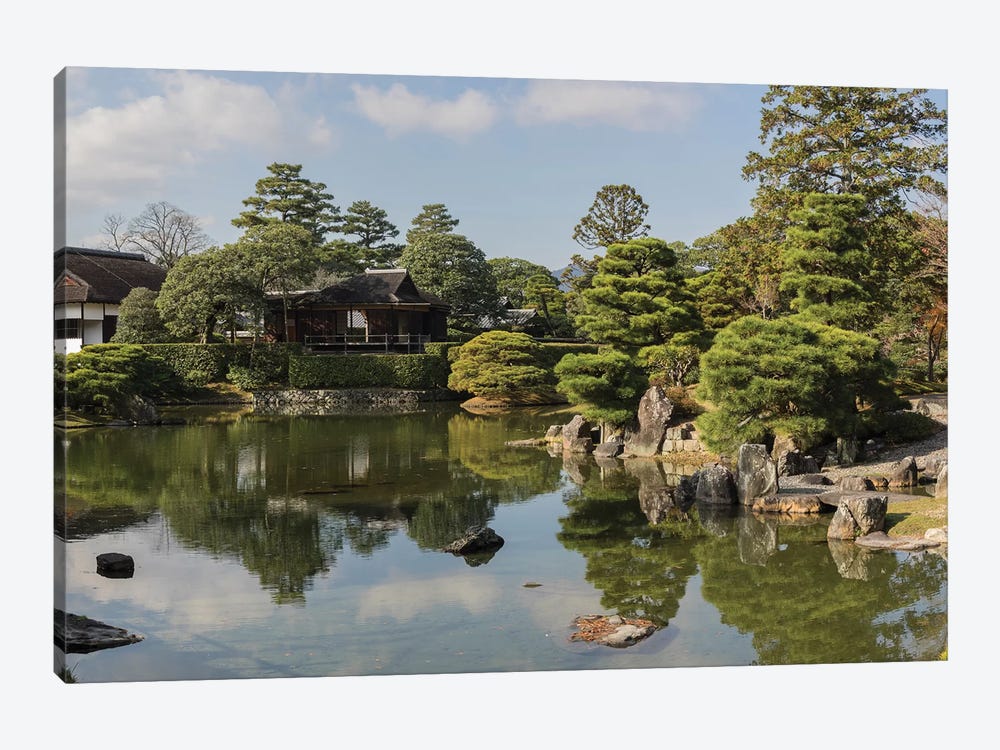 Traditional Garden In Katsura Imperial Villa, Kyoti Prefecture, Japan by Panoramic Images 1-piece Canvas Print