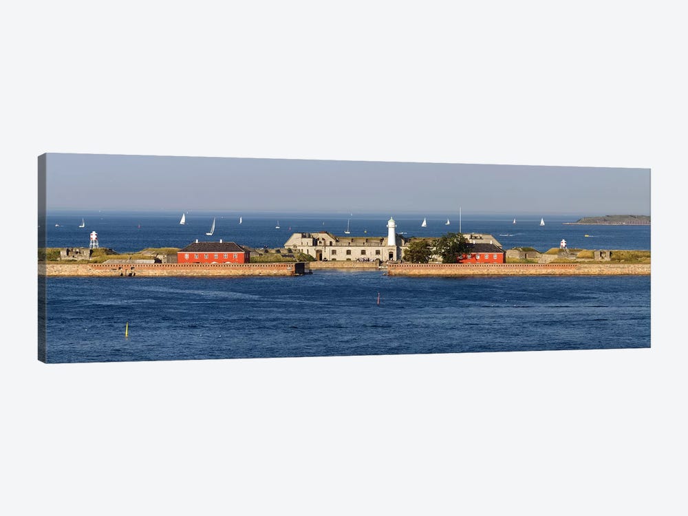 Trekroner Fort Seen From Copenhagen Harbor, Copenhagen, Denmark by Panoramic Images 1-piece Canvas Art Print